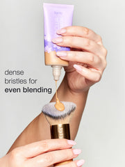 angled complexion brush