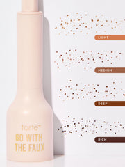 go with the faux freckle stamp